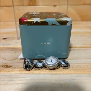 $105 Fossil ES3012 Stainless steel Woman's watch - Dead battery